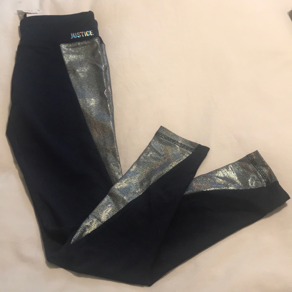 Justice Active Girls Leggings-Size 12 NWT